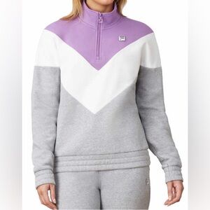 FINAL SALE NWT Fila Quarter Zip Sweatshirt